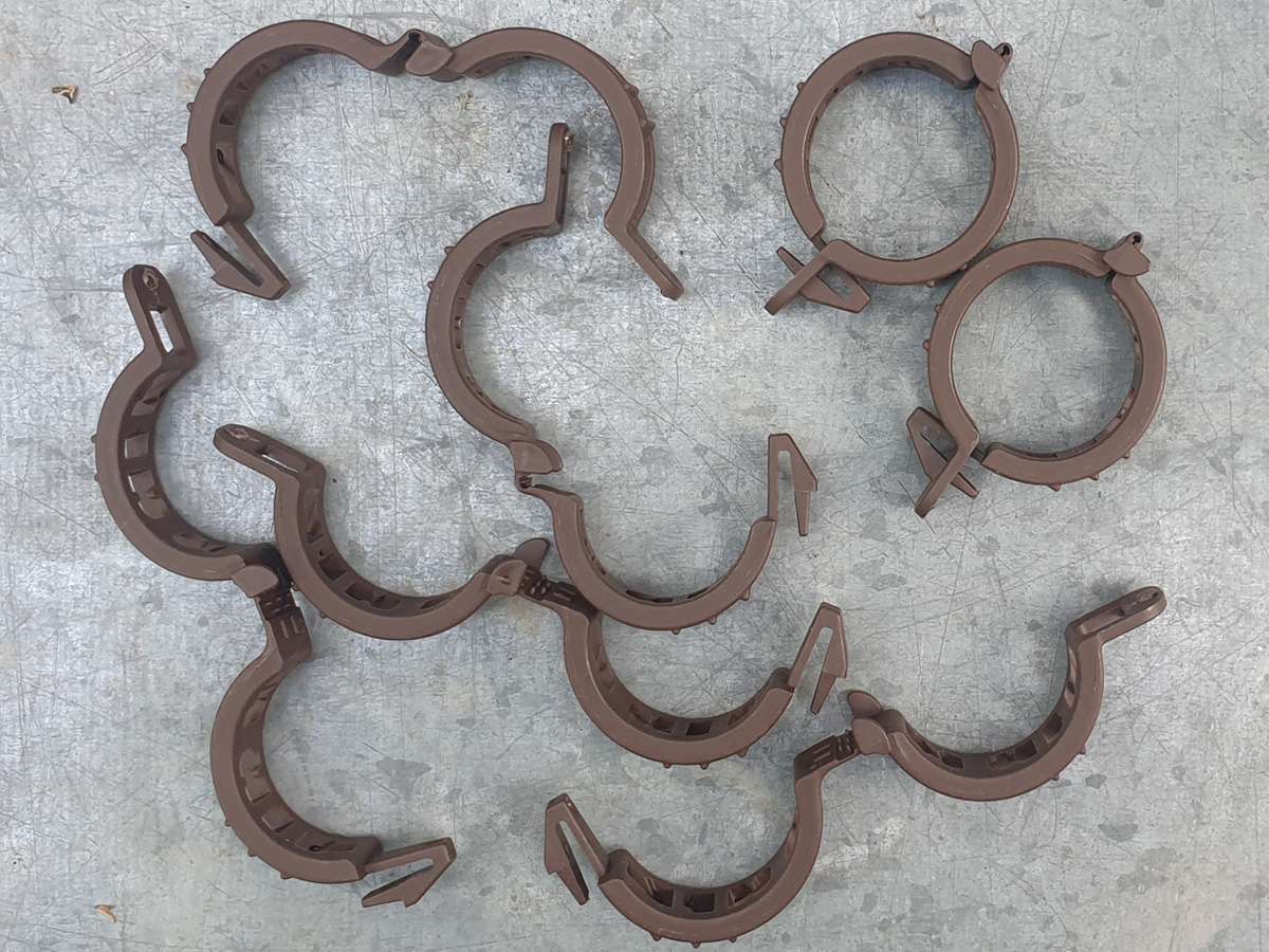 100 Pflanzenclips Aus Kunststoff - Wiederverwendbare Klammern Für Tomaten & Gurken