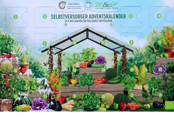 Bio-Saatgut Adventskalender